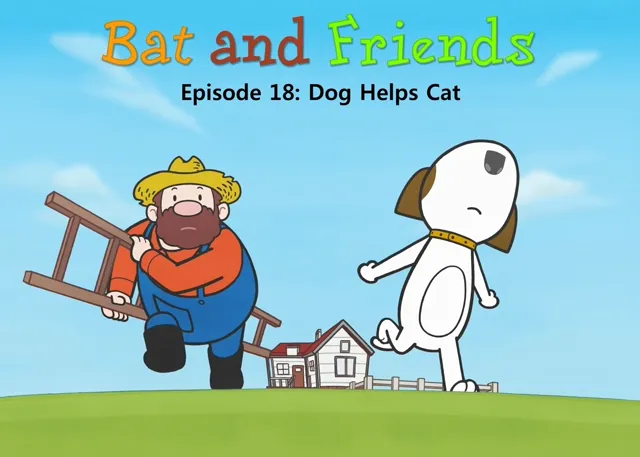 Dog Helps Cat