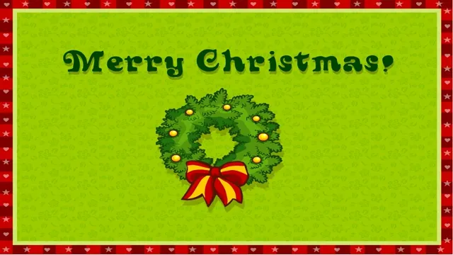 Merry Christmas!