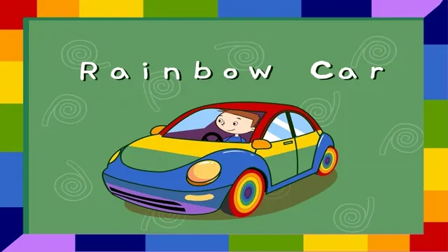 Rainbow Car