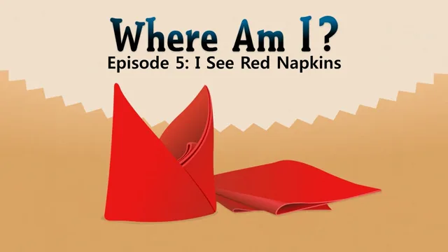 I See Red Napkins